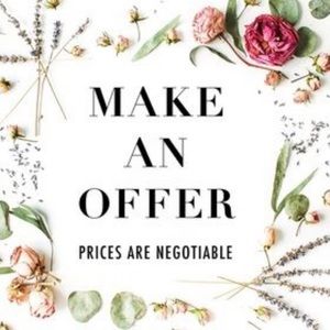 Open to all offers! 💞